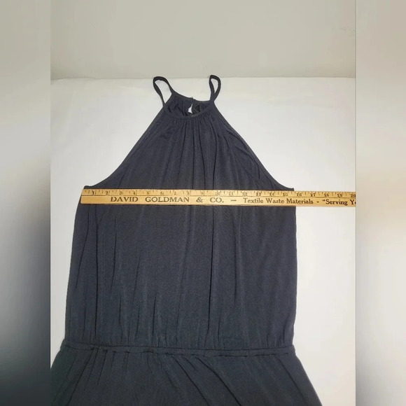 Freya Halter Neck Black Swim Cover Up Dress sz S - Picture 4 of 9